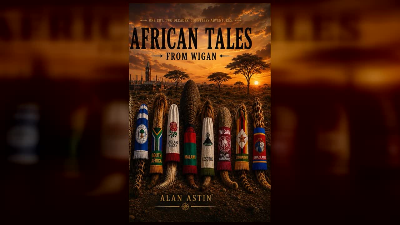 Book trailer for AFRICAN TALES FROM WIGAN T.I.A