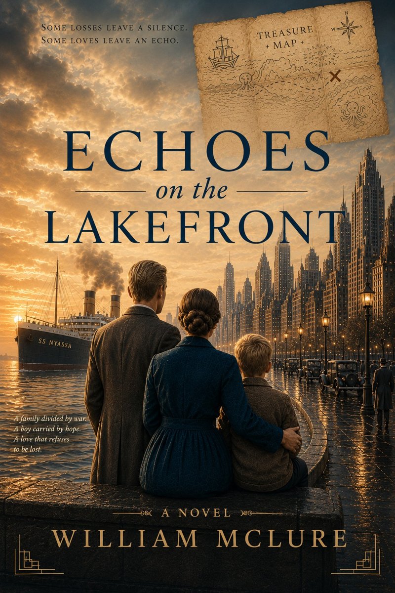 Cover of Echoes on the Lakefront by William R. McLure