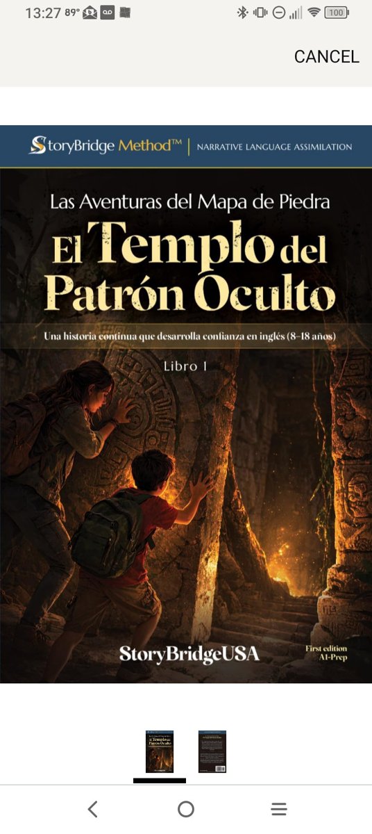 Cover of El Templo del Patrón Oculto by StoryBridge USA