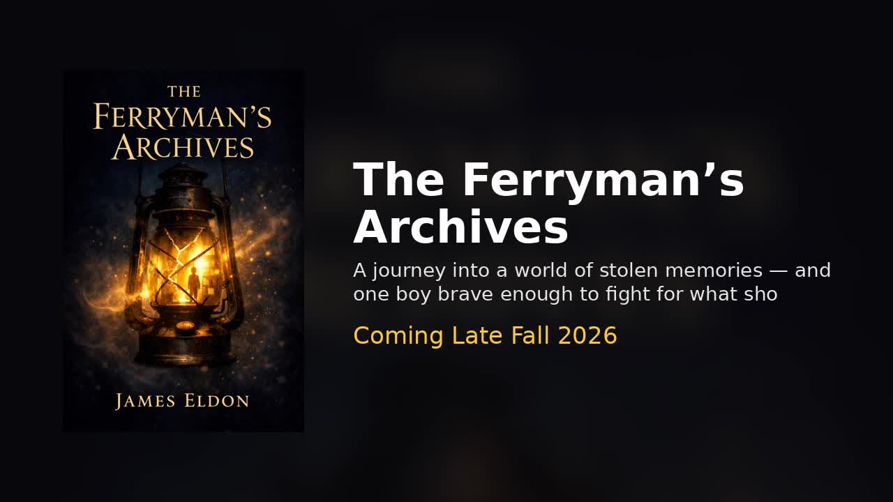 Book trailer for The Ferryman Archives